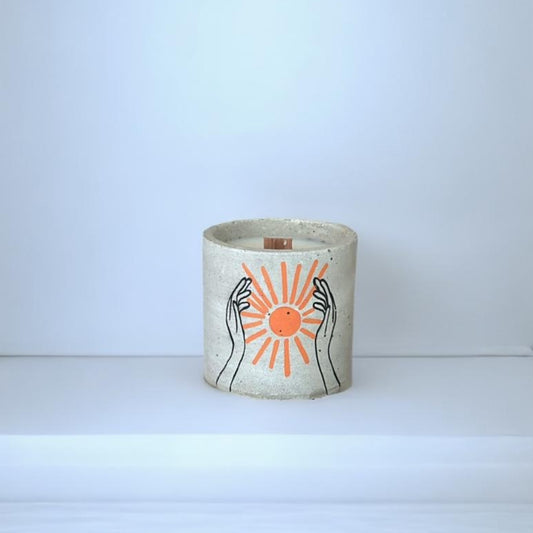 SOL BLOSSOM Candle/Planter